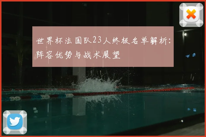 世界杯法国队23人终极名单解析：阵容优势与战术展望